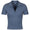 Womens Moveknit V-Neck Polo Moonlight Blue