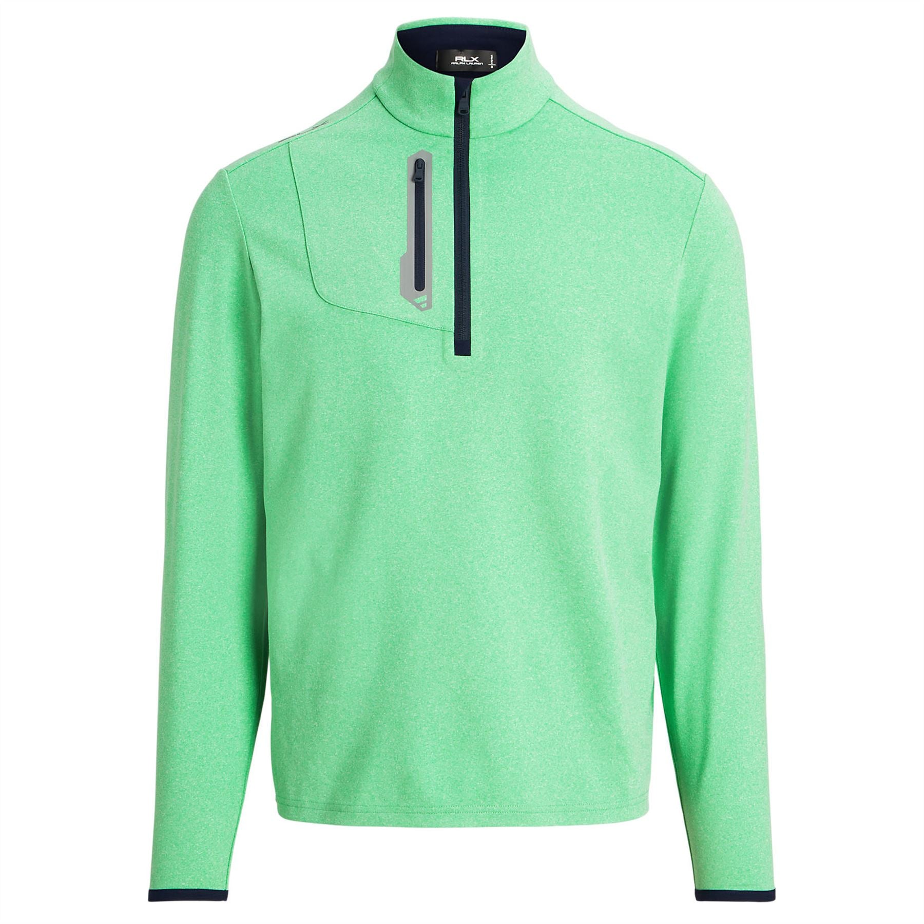 Performance Half Zip Cabana Green Heather