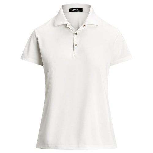 Womens RLX Classic Tour Pique Polo Ceramic White