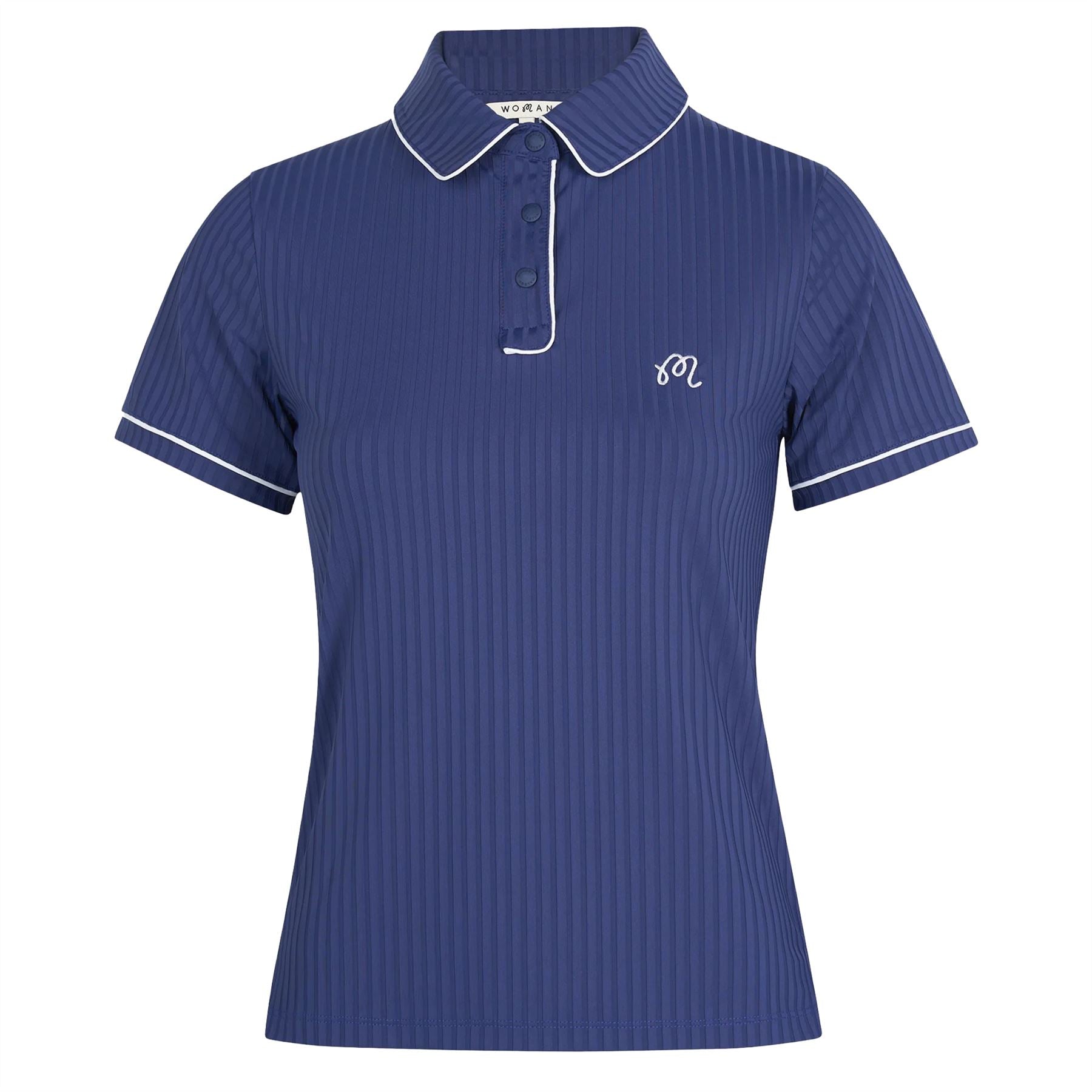 Womens Anna Polo Navy/White