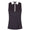 Womens Sleeveless Zip Tech Polo Navy/White