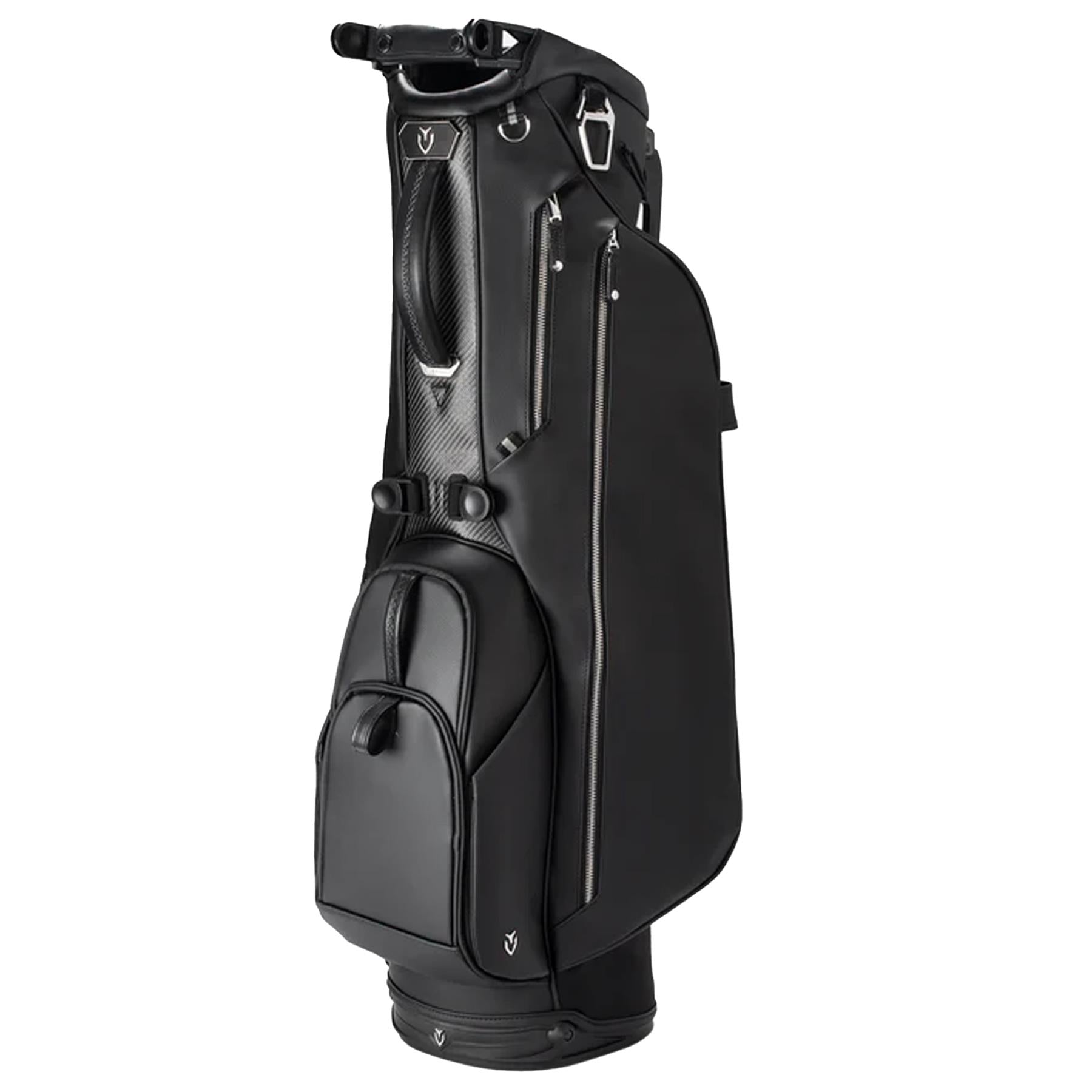 Carbon Lux Stand Bag Pebbled Black