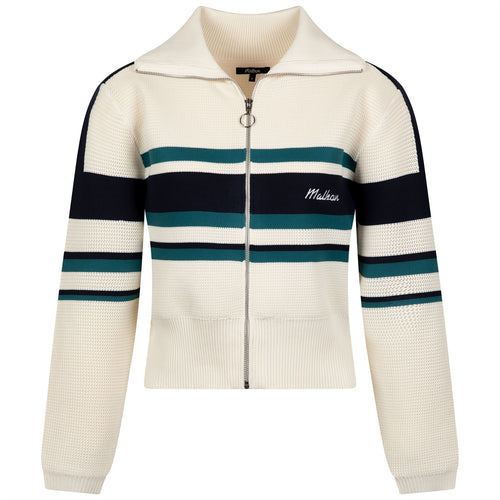 Womens Simona Zip Up Jacket Ivory