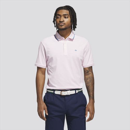 Twistknit Trefoil Polo Clear Pink