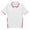 Womens Tech Jersey Club Polo White/Sport Red