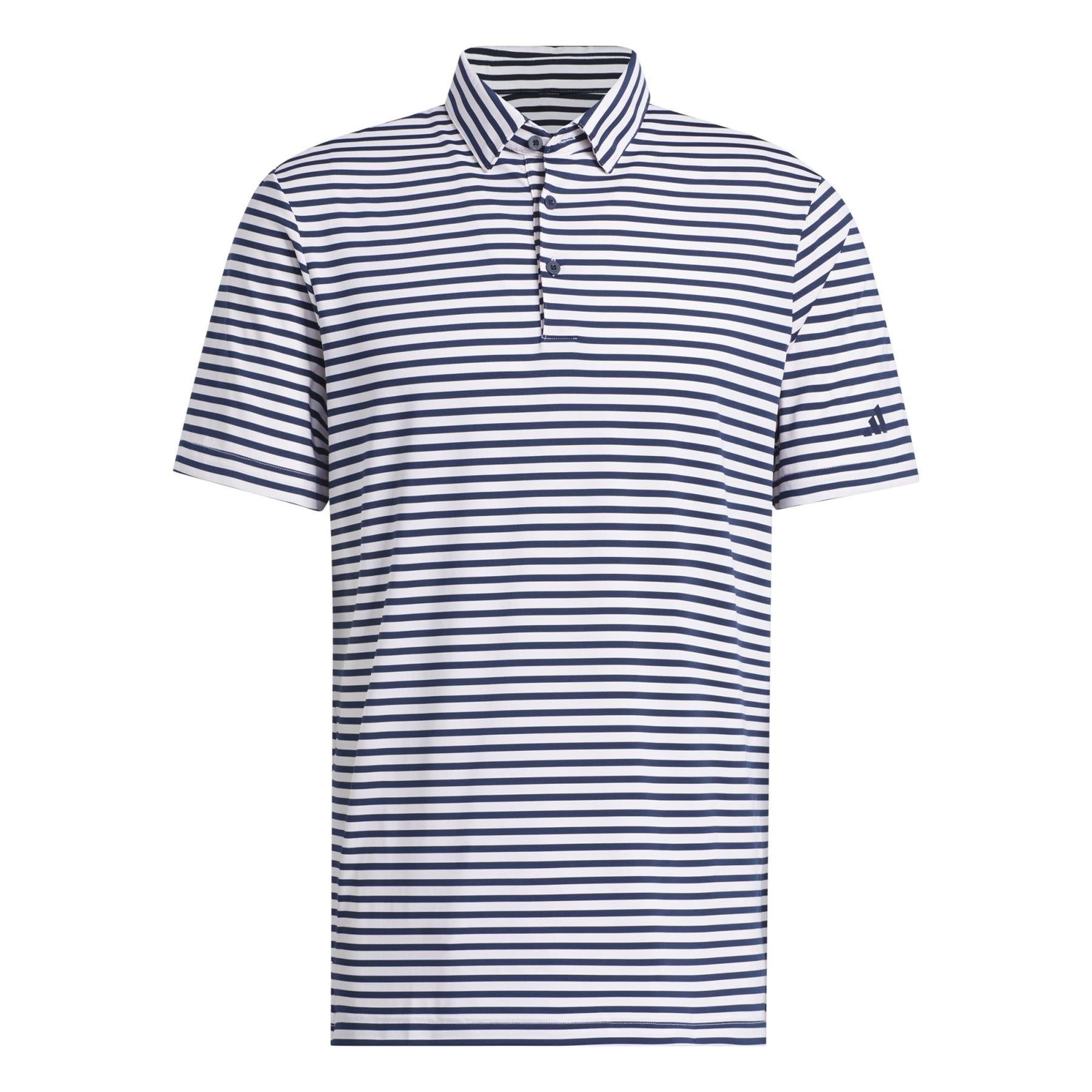 Ultimate365 Stripe Polo White/Navy
