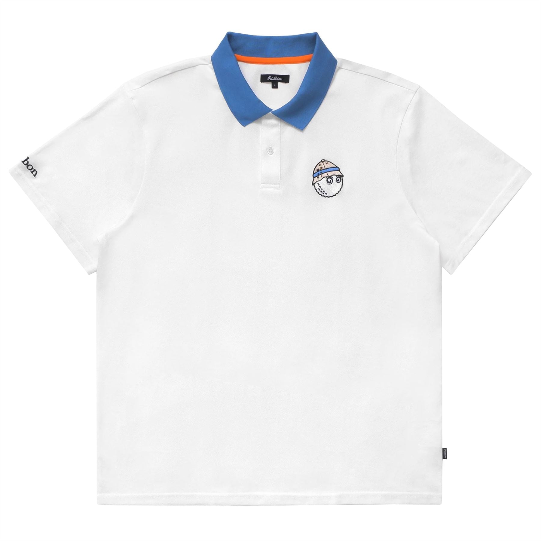 Fishing Buckets Pique Polo White