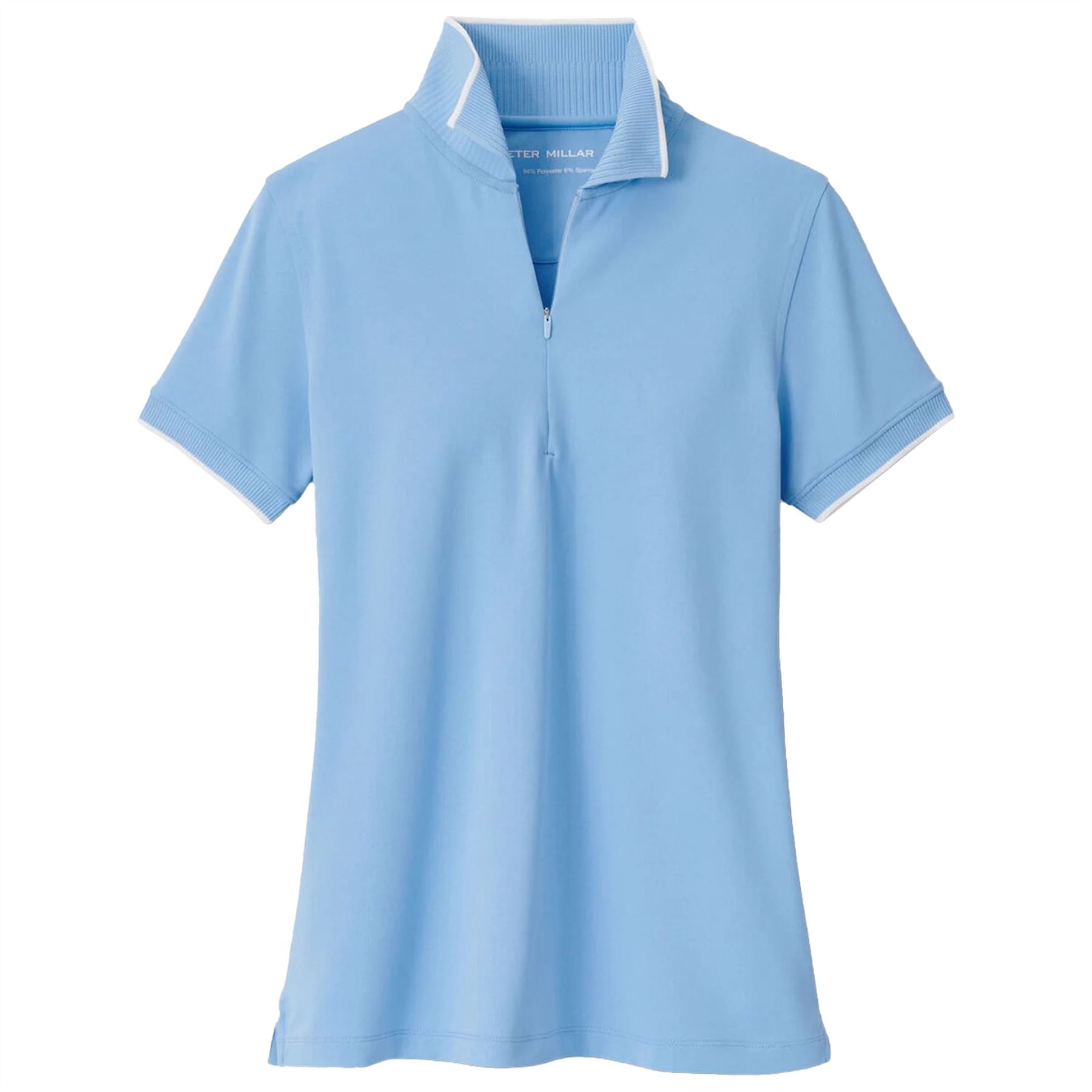 Womens Whitworth Sport Mesh Polo Cottage Blue/White