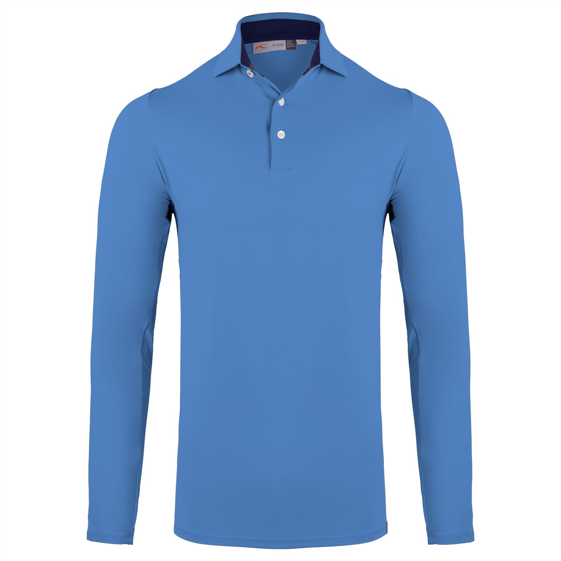 Soren LS Solid Polo Cerulean