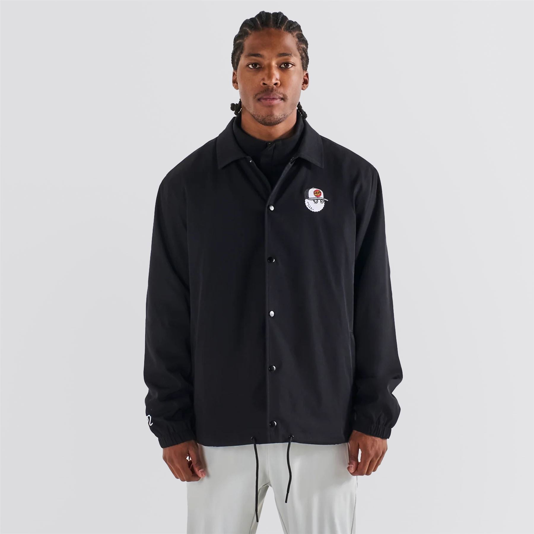 x Santa Cruz Coaches Jacket Black