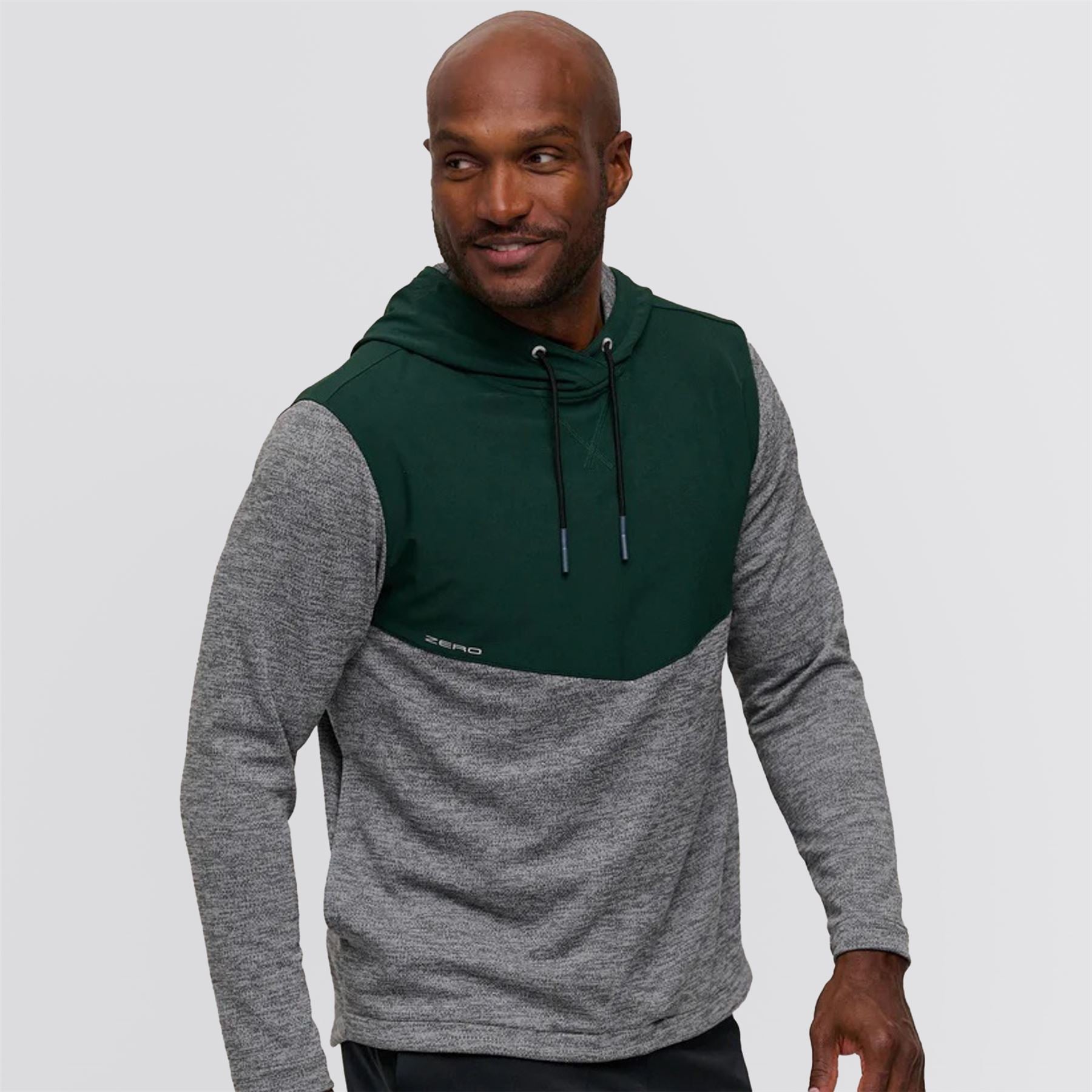 Tyson Hoodie Charcoal Heather/Night Forest