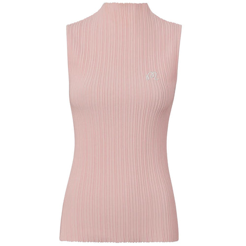 Womens Ace Sleeveless Mockneck II Dusty Rose