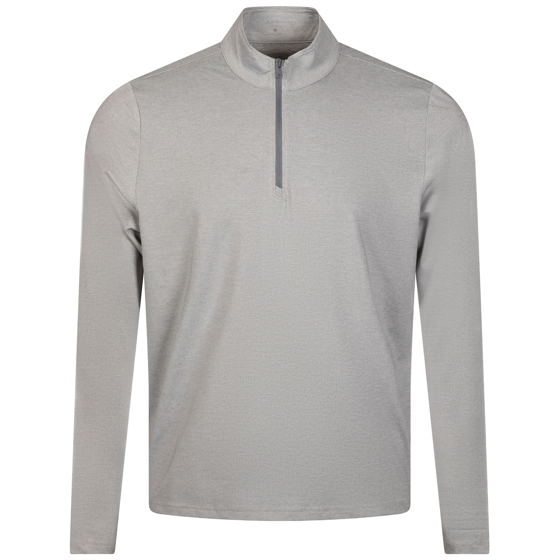 The Bell Quarter Zip Mid Layer Heathered Gray
