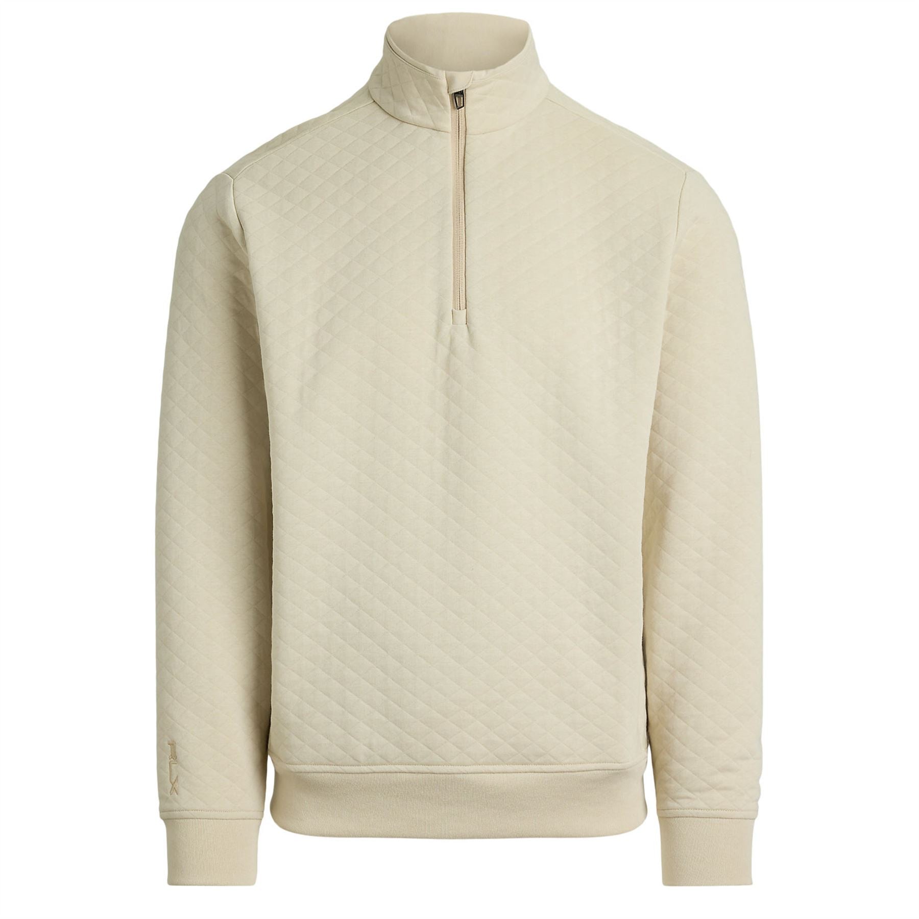 RLX Quilted Double Knit Sweatshirt Basic Sand