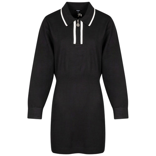 Womens Lya Knit Dress Black