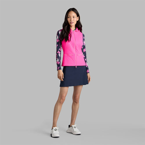 Womens The Whit Tailored Down Vest Knockout Pink