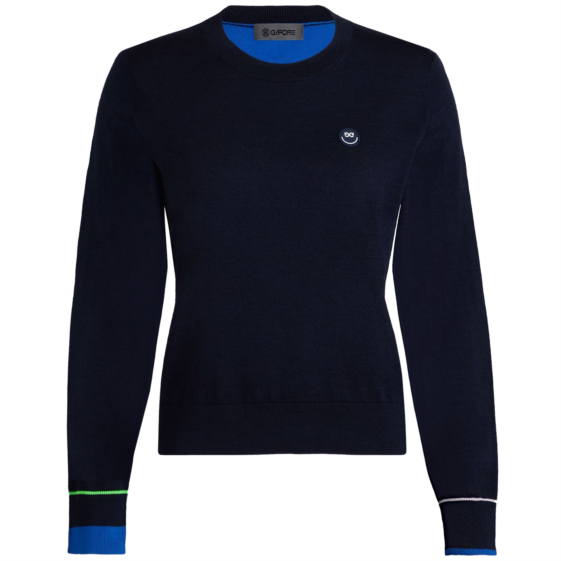 Womens Happy G's Merino Wool Sweater Twilight