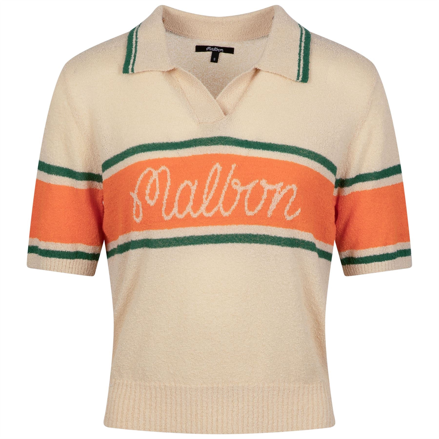 Womens Jade Polo Sweater Custard