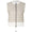 Womens Allisa-D Hightwisted Modern Viscose Blend Outdoor Vests White