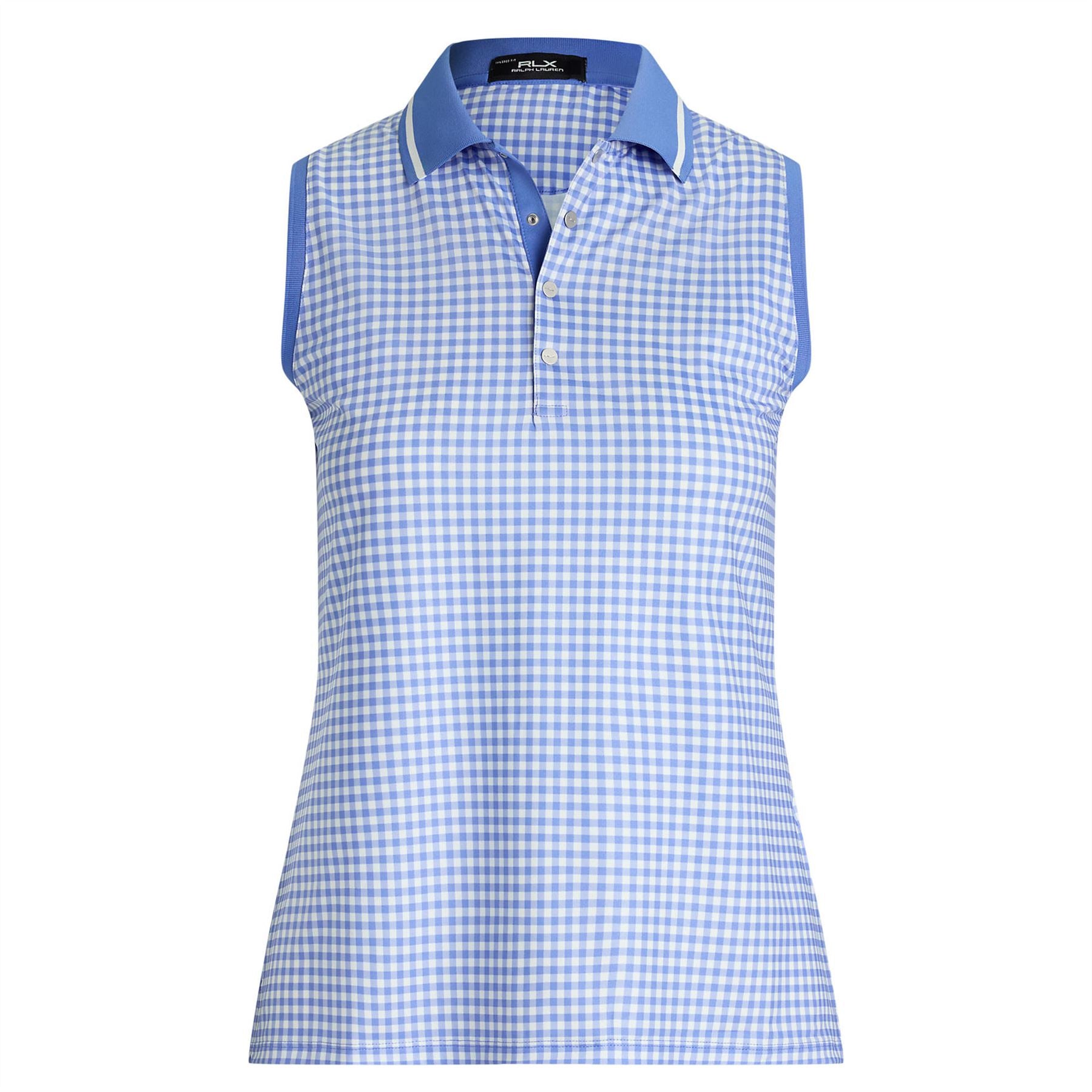 Womens RLX SL Printed Airflow Polo Summer Blue