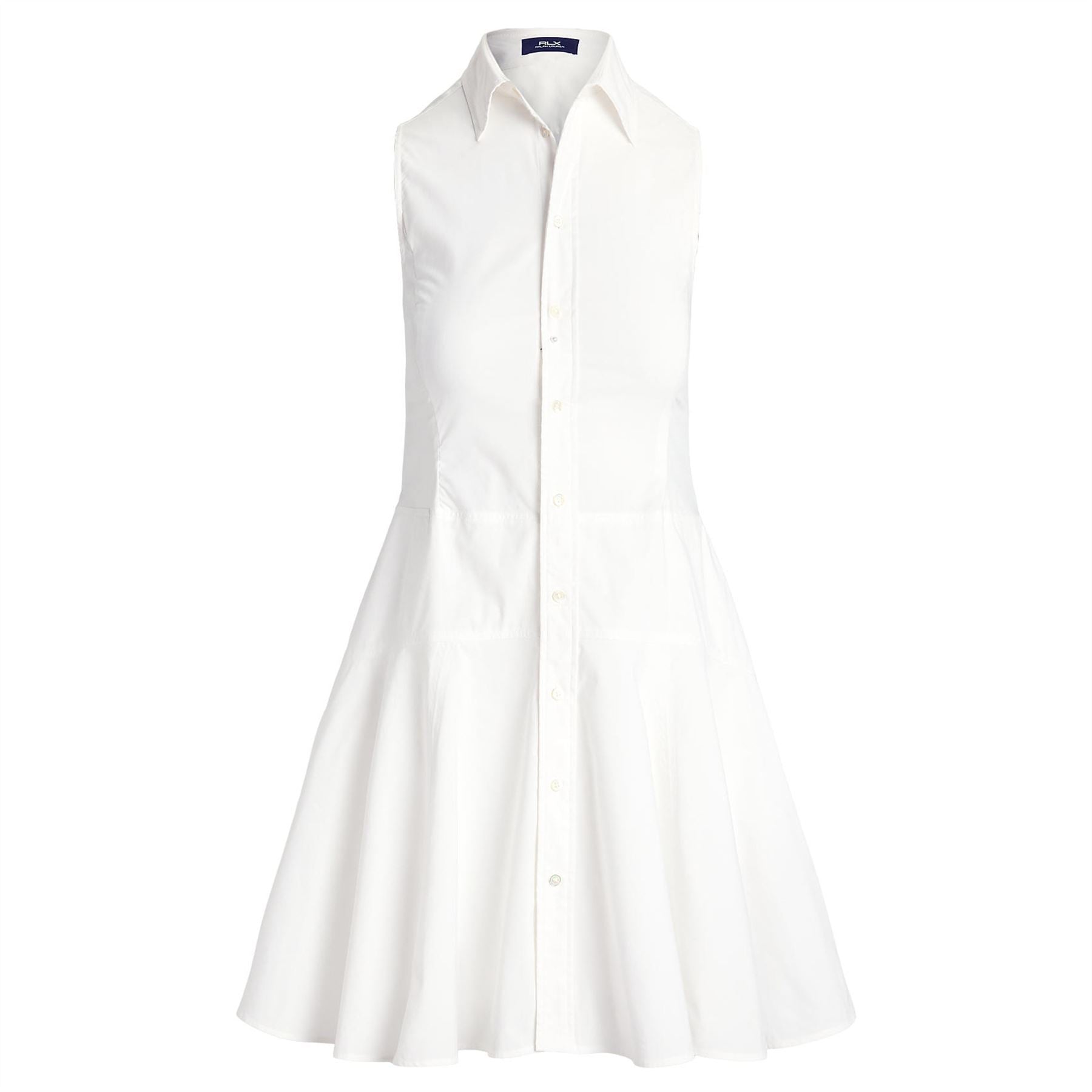 Womens RLX SL Jenna Solid Dress Ceramic White