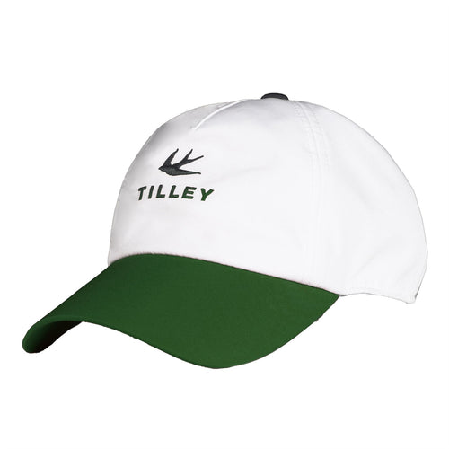 Womens Contrast Sport Cap White/Pine Green