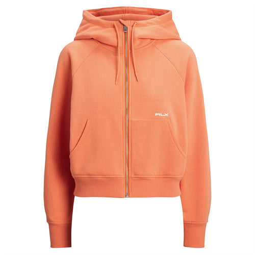Womens RLX Full Zip Dolman Hoodie Peach Tree