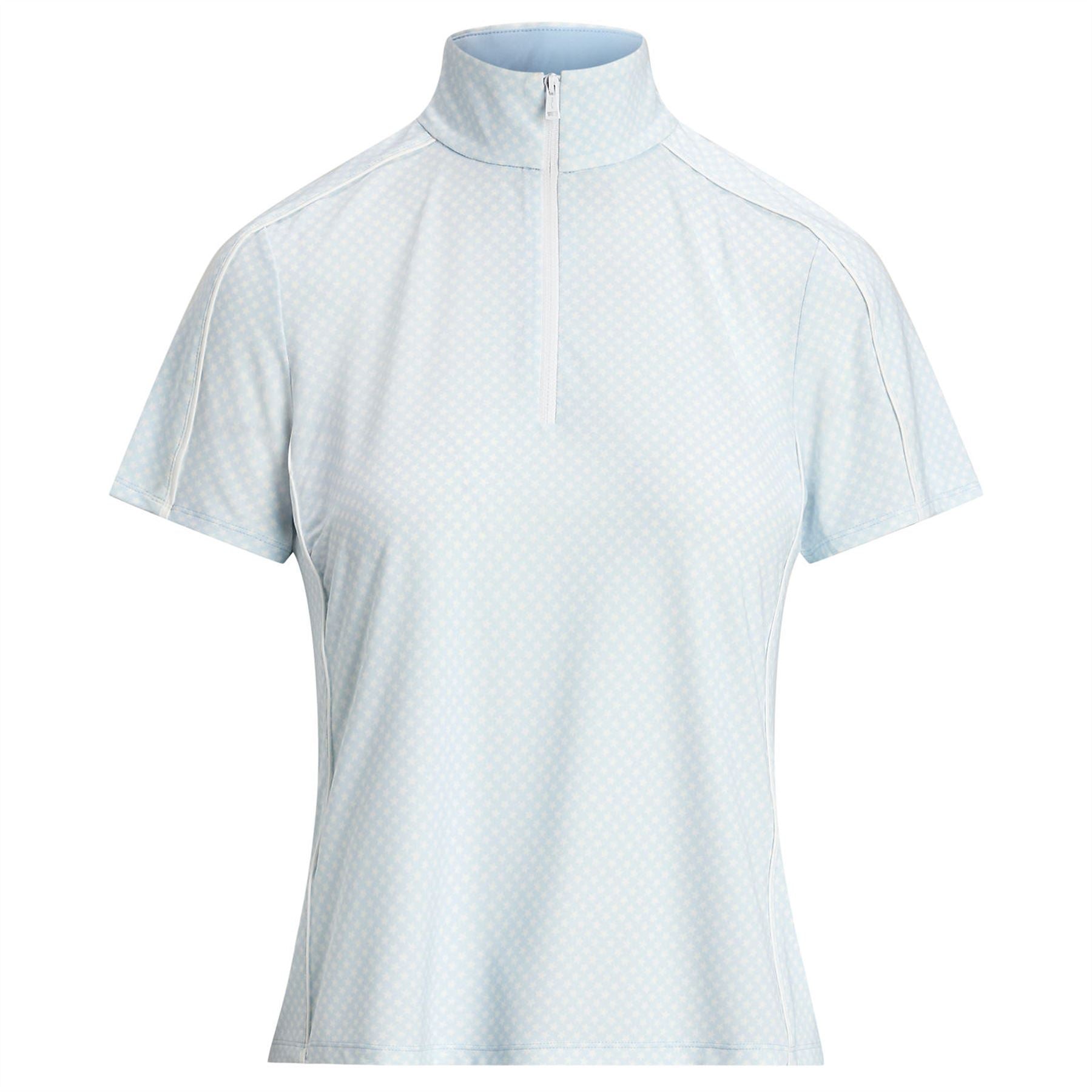 Womens RLX Quarter Zip Printed Polo Summer Stars Multi
