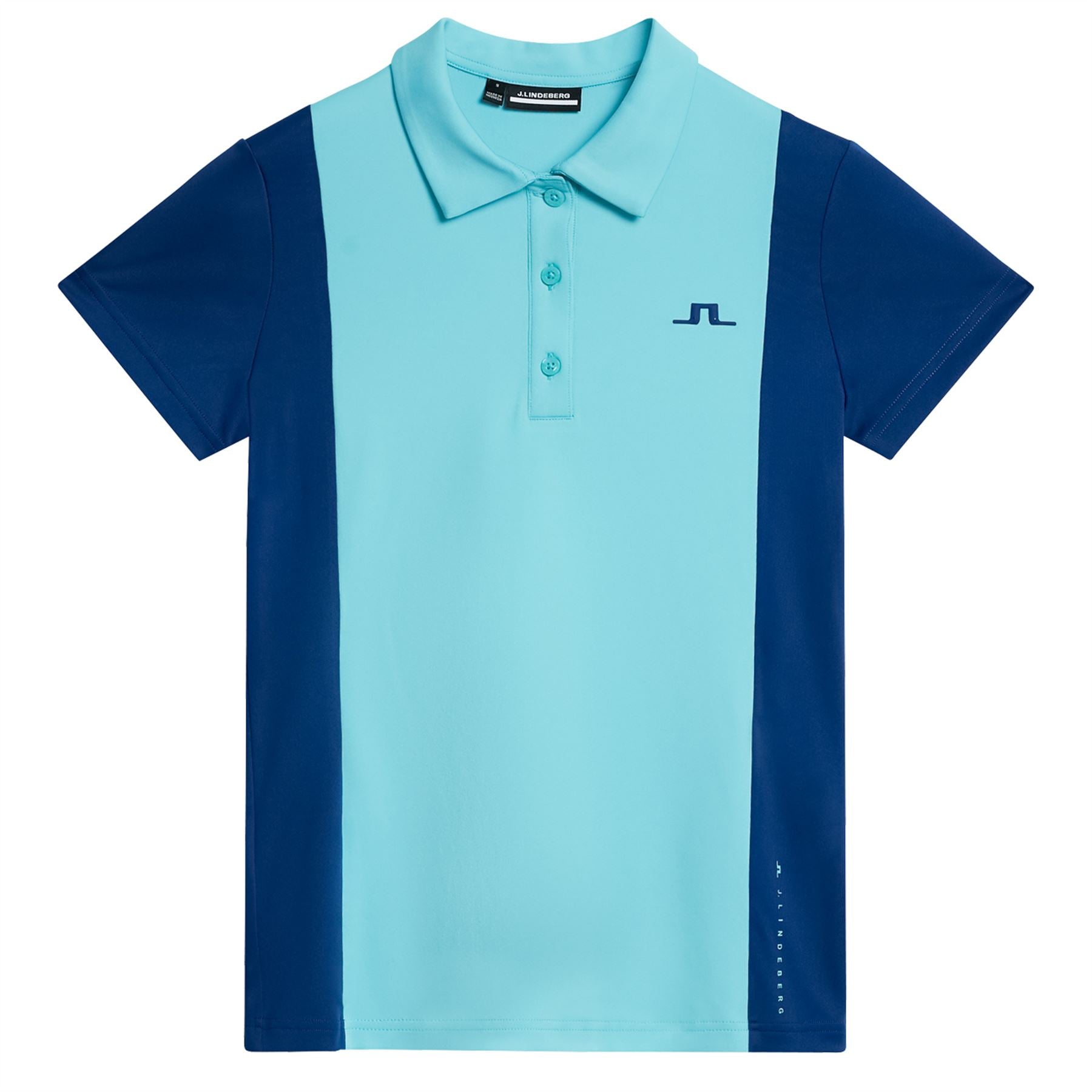 Womens Tilly Lux TX Jersey Polo Blue Curacao