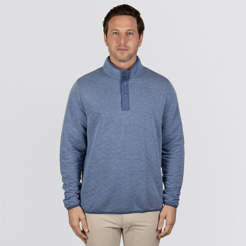The Sullivan Pullover Heathered Maidstone Blue