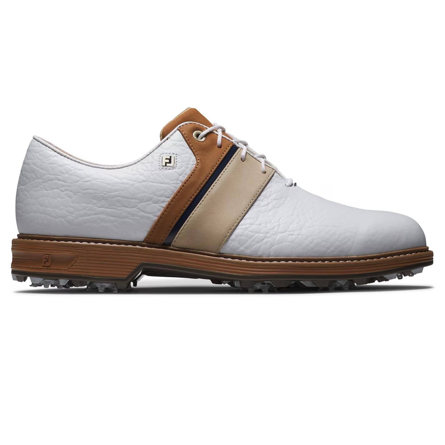 Premiere Series Packard LX Golf Shoes White/Blue/Brown