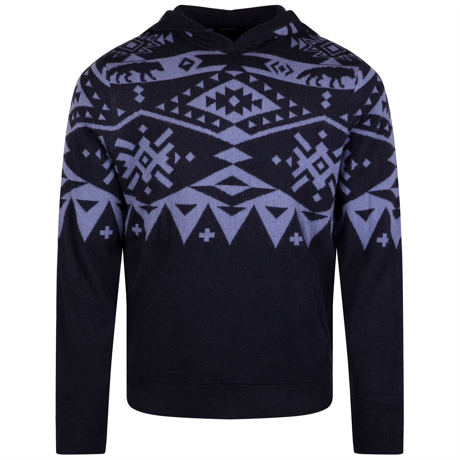Nordic Fair Isle Hoodie Maltese