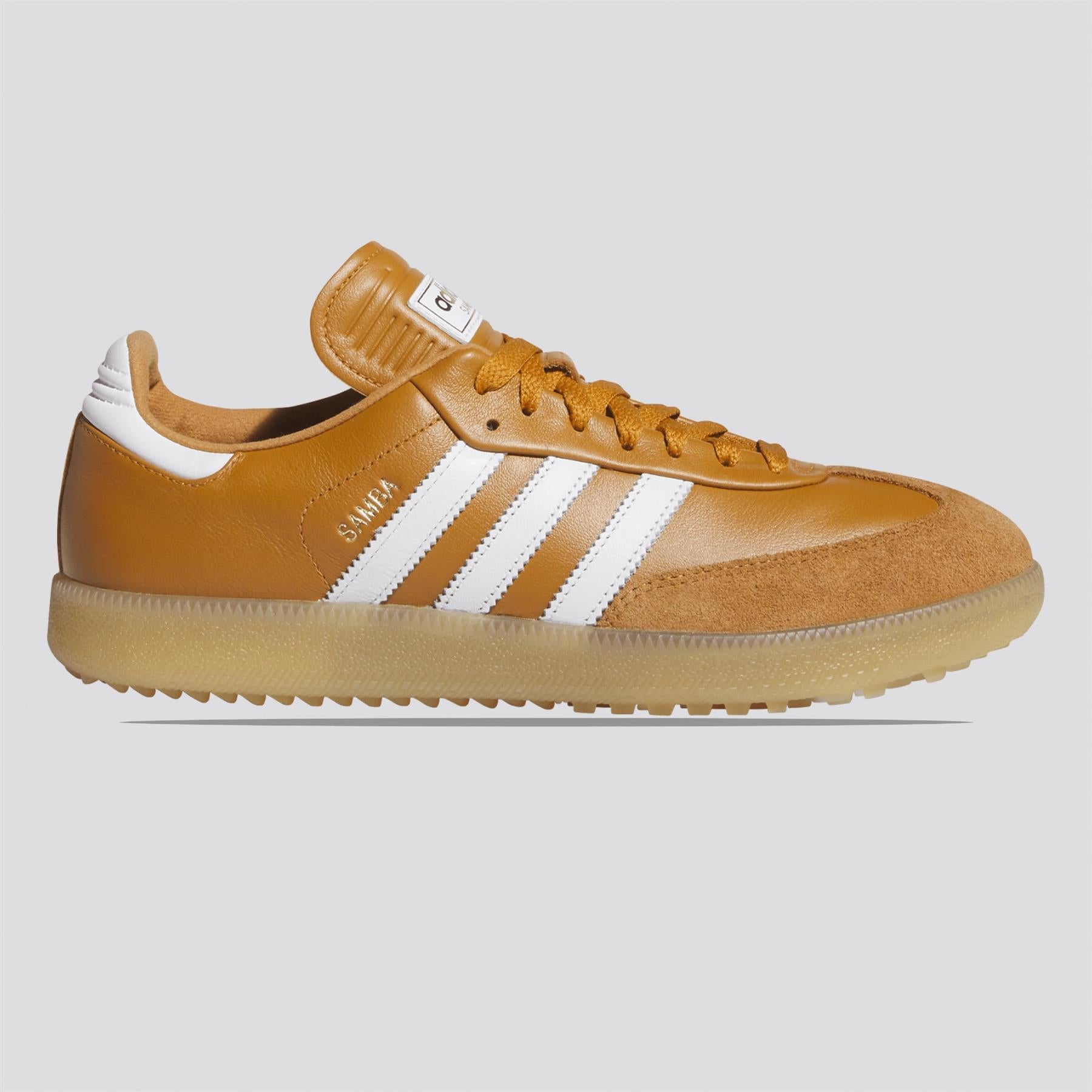 Samba Spikeless Golf Shoes Rustic Orange/Footwear White/Gum
