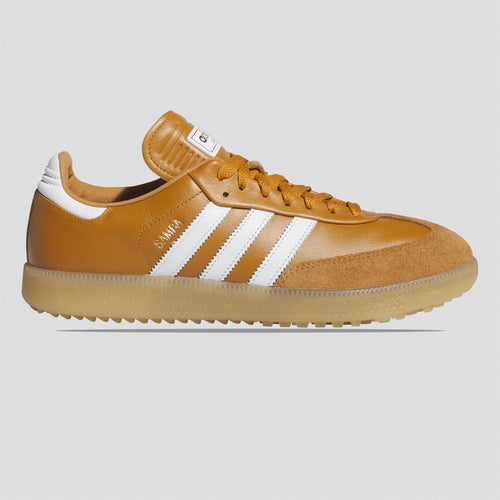 Samba Spikeless Golf Shoes Rustic Orange/Footwear White/Gum