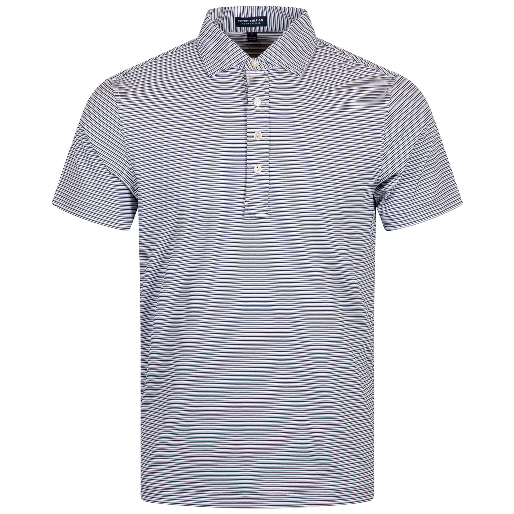 Alto Performance Jersey Polo White/Navy