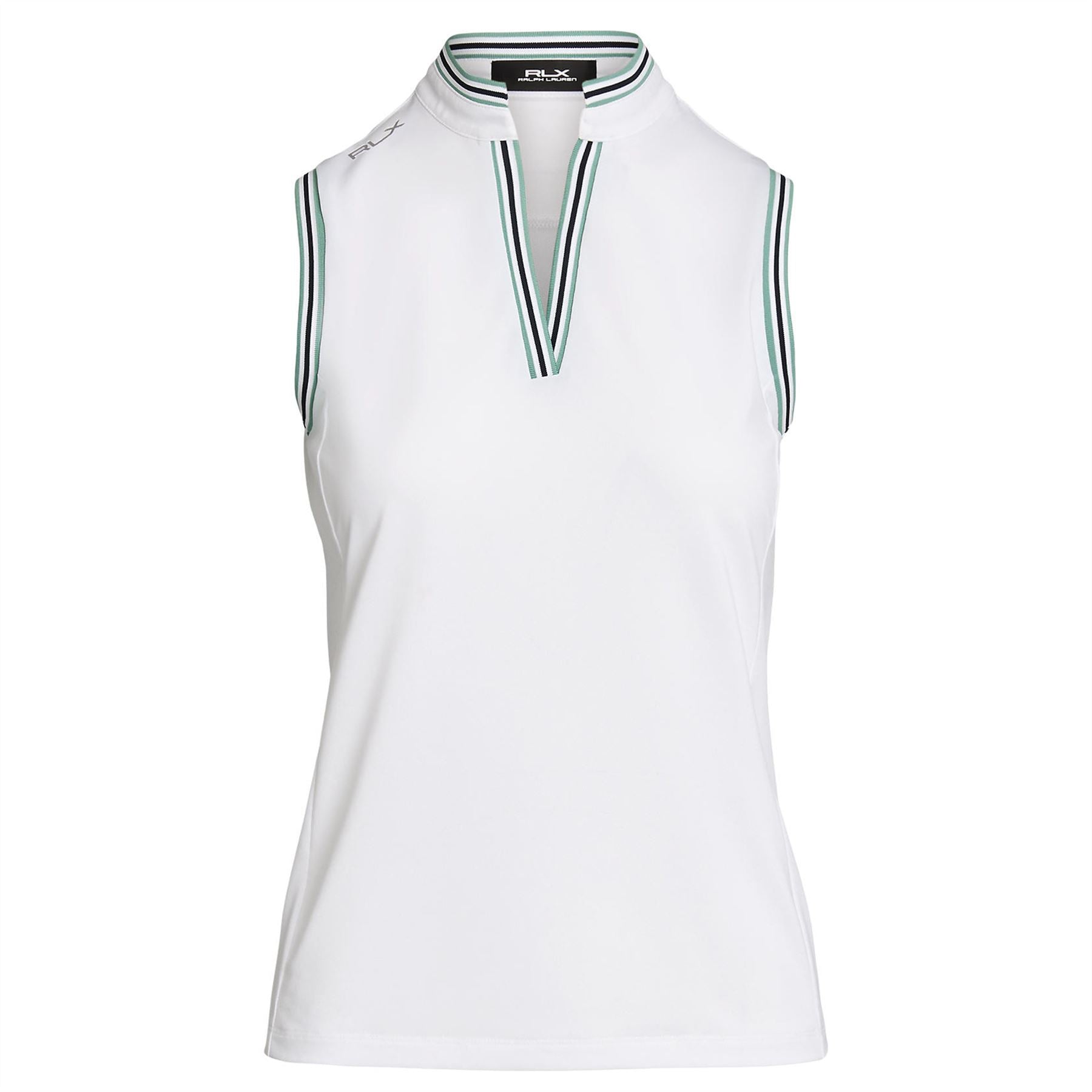 Womens RLX Tailored Fit SL Polo Ceramic White