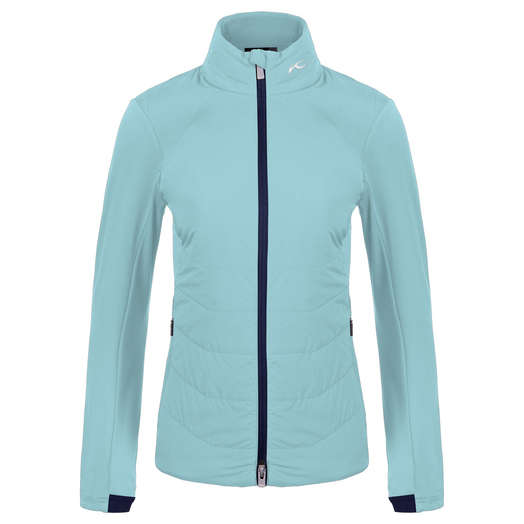 Womens Reach Hybrid Jacket Capri/Atlanta Blue