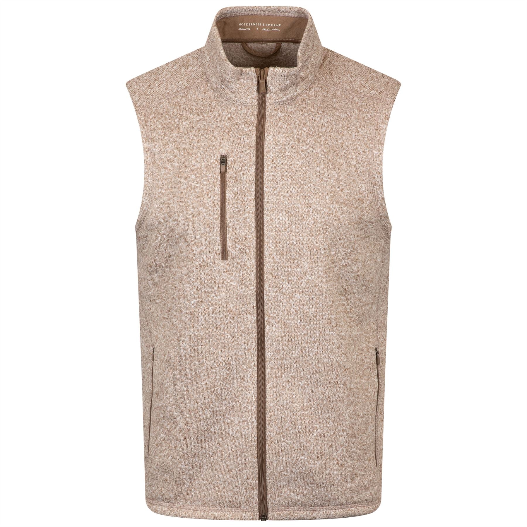 The Ashby Vest Heathered Fescue