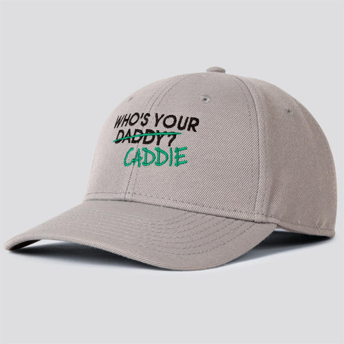 Who's Your Caddie Cap Grey