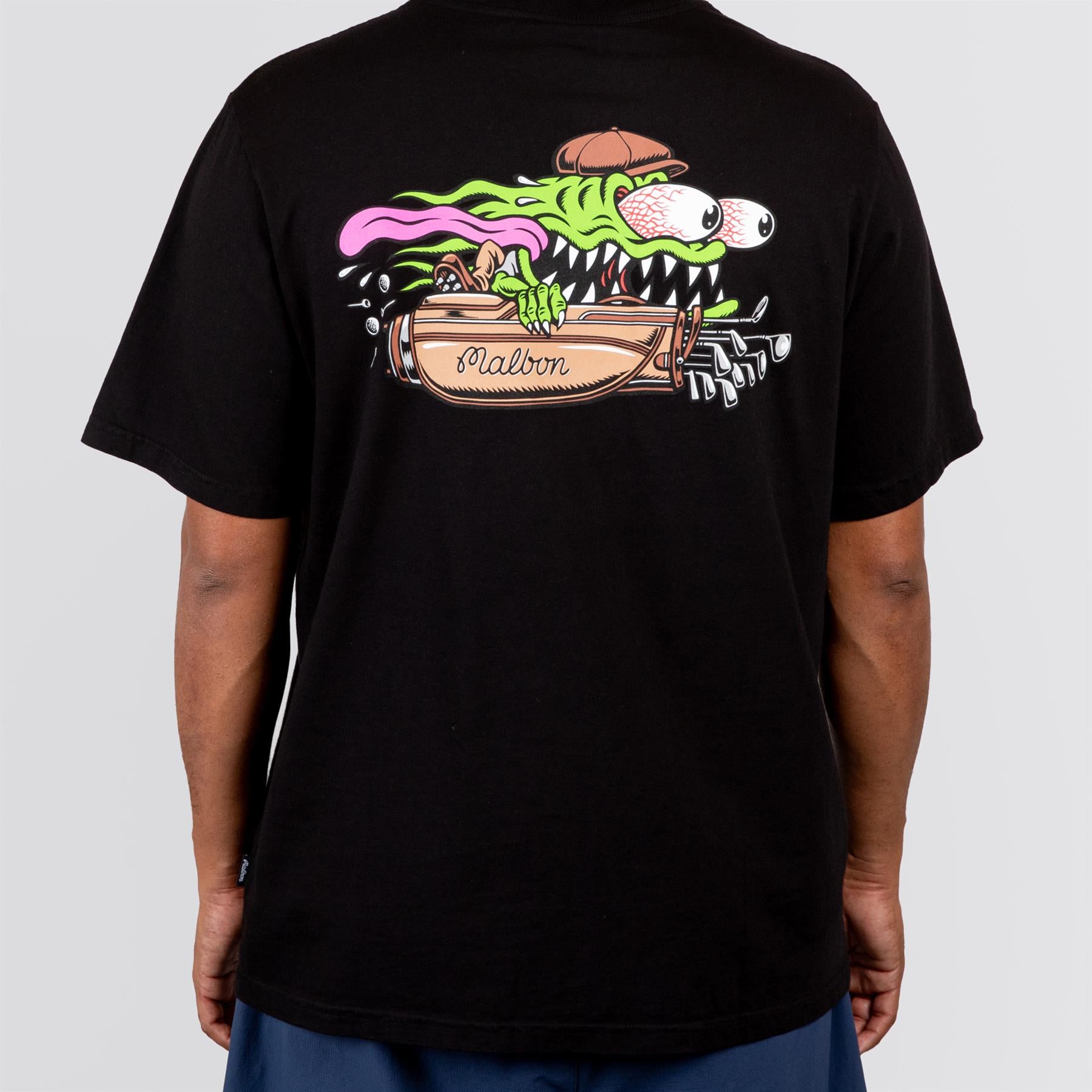 x Santa Cruz Bermuda Slasher Tee Malbon Black