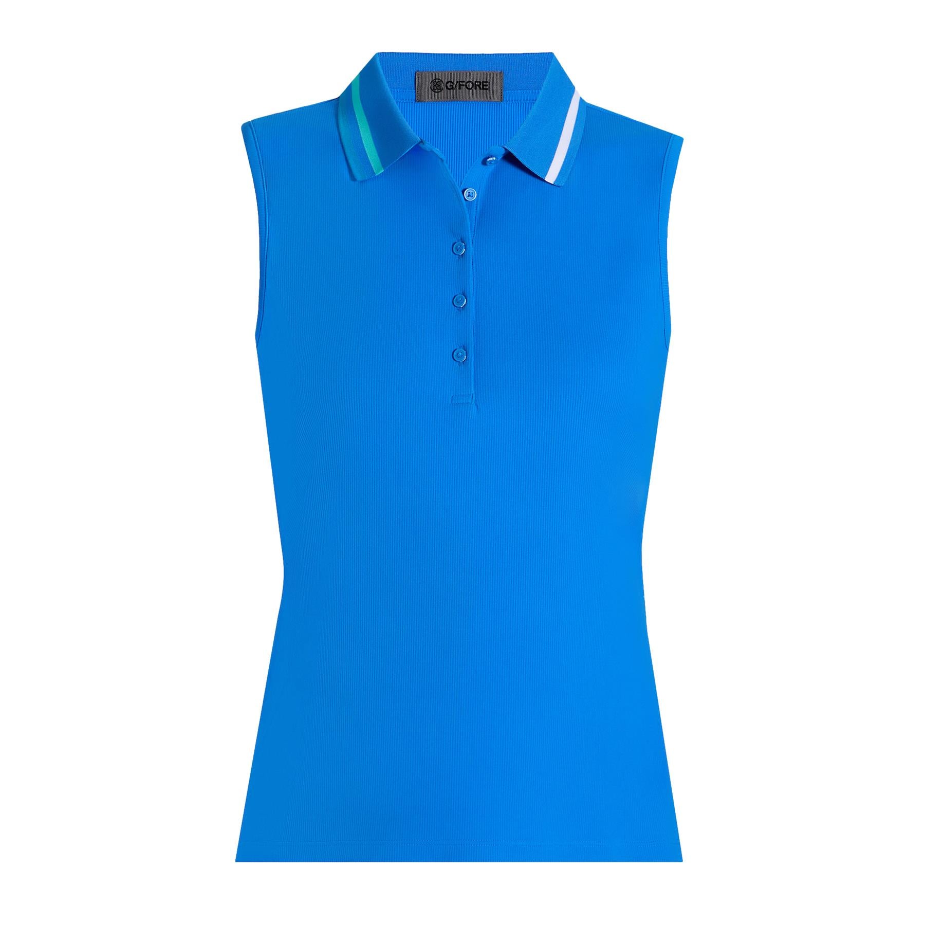 Womens Ribbed Tech Nylon SL Polo Lisbon