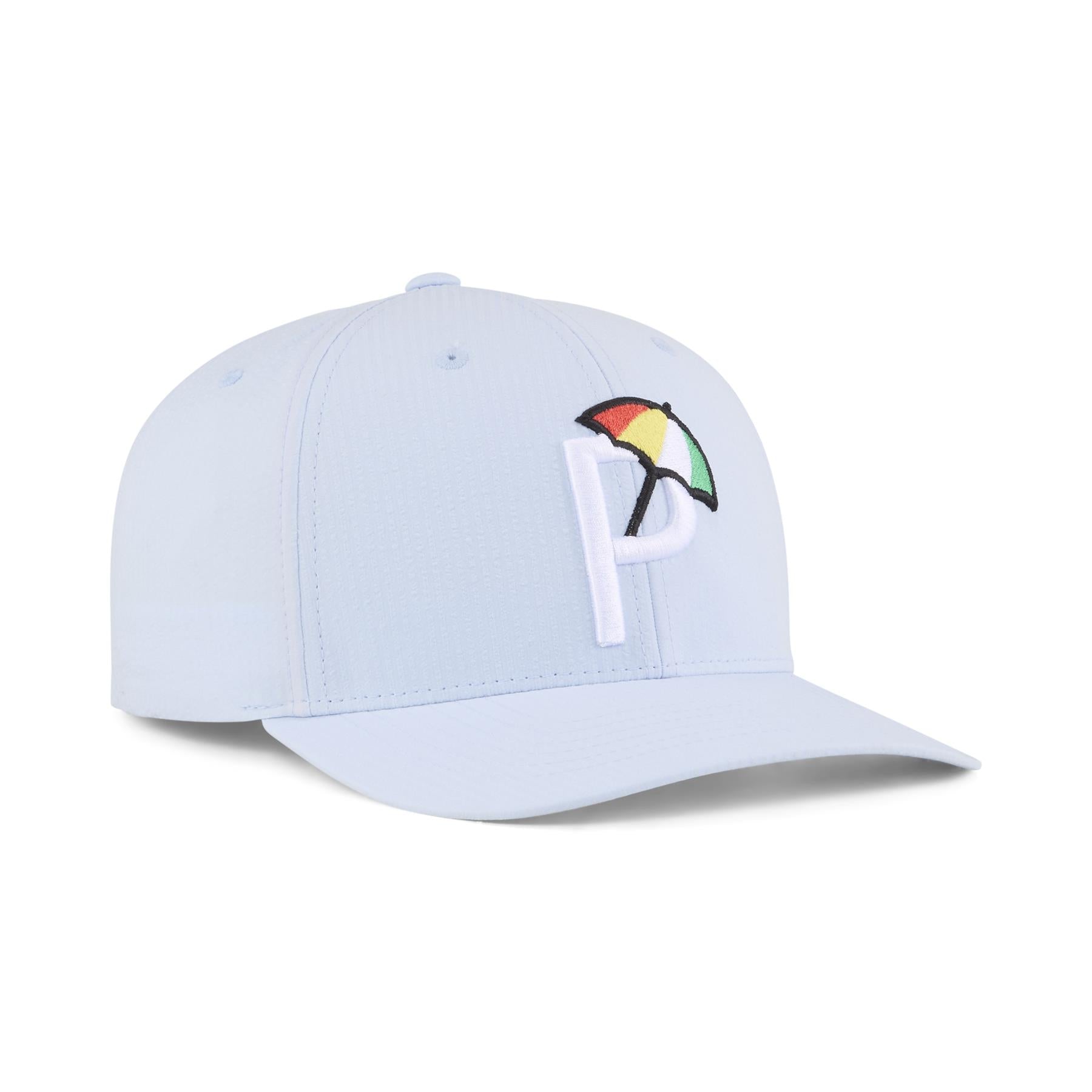 x AP Seersucker Six Panel Cap Zen Blue