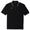 Union Recycled Rib Stripe Polo Black