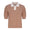 Womens Christy Polo Sand/Pinky White
