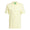 Printed Trefoil Polo Yellow