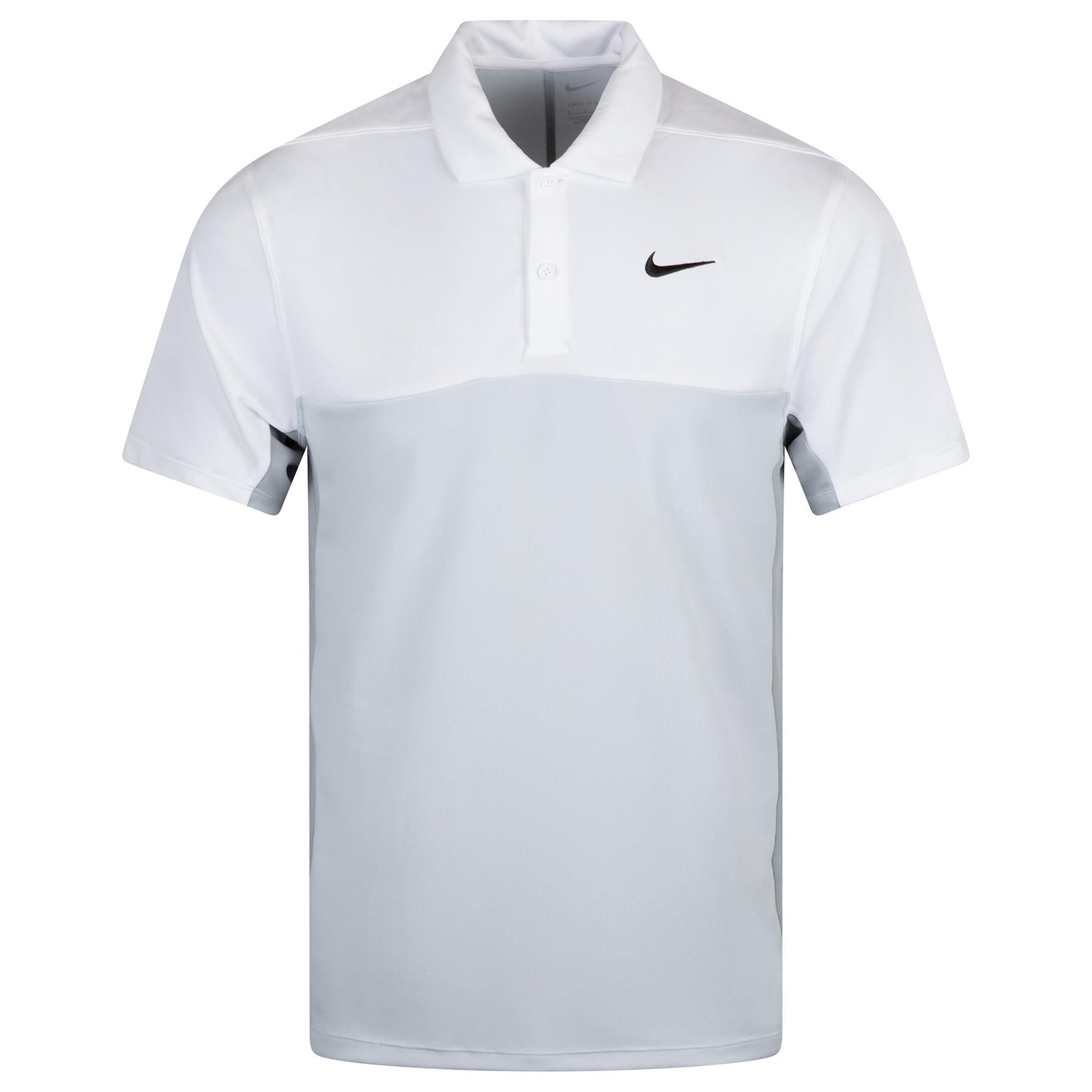 Dri-FIT Victory+ Colour Block Polo White/Grey