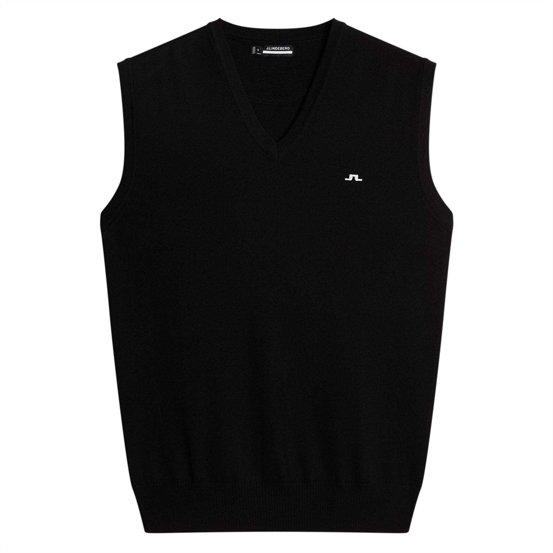 Liam Tour Merino Knitted Vest Black