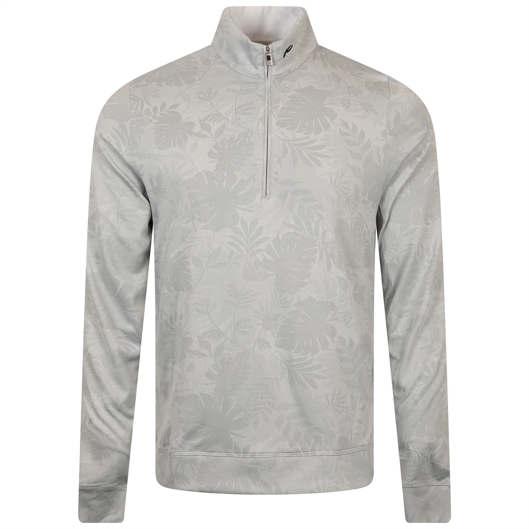Stephen Half Zip Jacket White/Alloy