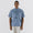 Reymon Stripe Oxford Button Up Shirt Navy