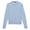 Womens Merino Wool Talk Birdie To Me Crew Neck Sweater Sky